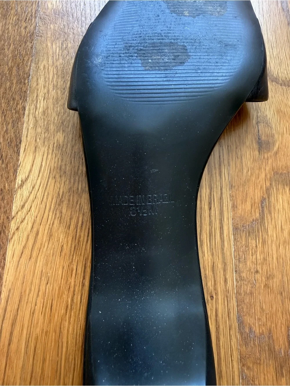 Steve Madden Black Slide Kitten Heel Mules - Picture 3 of 3